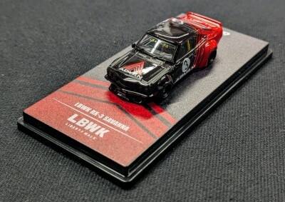 INNO Models 1/64INNO64 Mazda RX3 SAVANNA LB-WORKS `ADVAN LIVERY` LBWKRX3