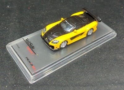 PEAKOMODEL 1/64 PEAKO64 Veilside Fortune7(イエロー/ブラック) 62501