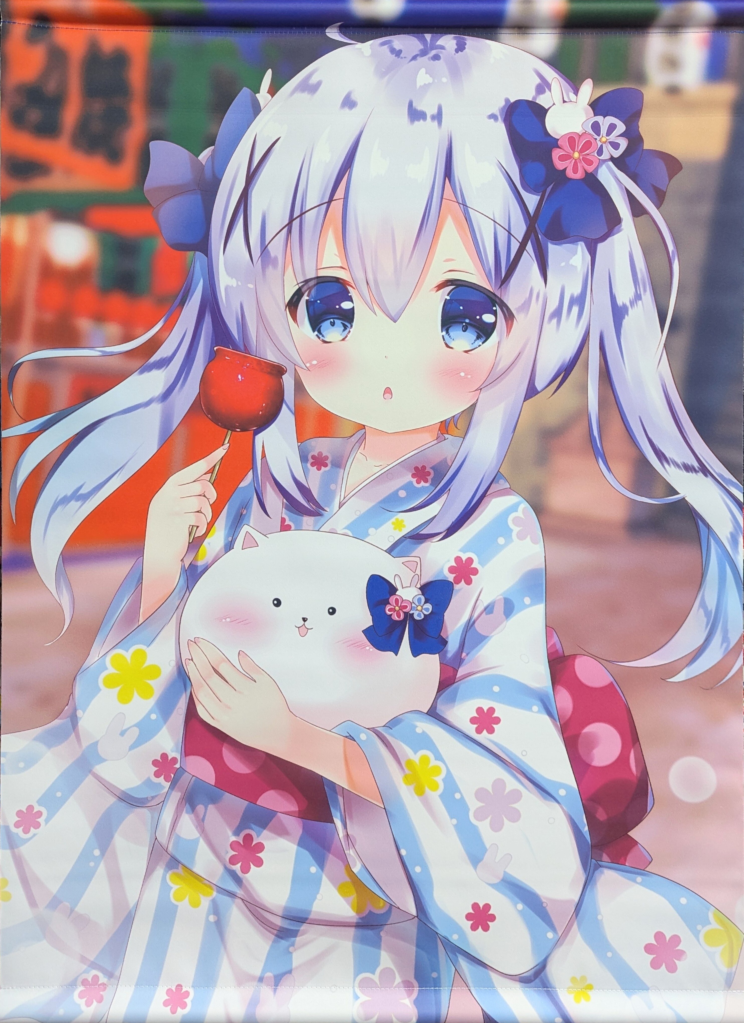 CARAMEL CRUNCH! (Rikatan ☆) Yukata Chino-chan B2 Tapestry