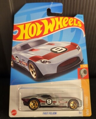 MATTEL HOTWHEELS HW TURBO 5/5 HKK86 FAST FELION/シルバー #9 165/250