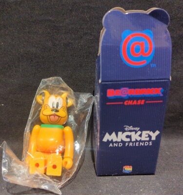 メディコム・トイ BE@RBRICK CHASE MICKEY MOUSE & FRIENDS プルート