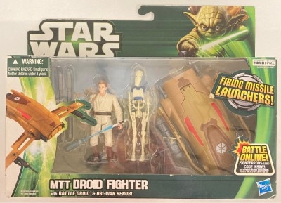 HASBRO VEHICLE MTT DROID FIGHTER 3.5インチ