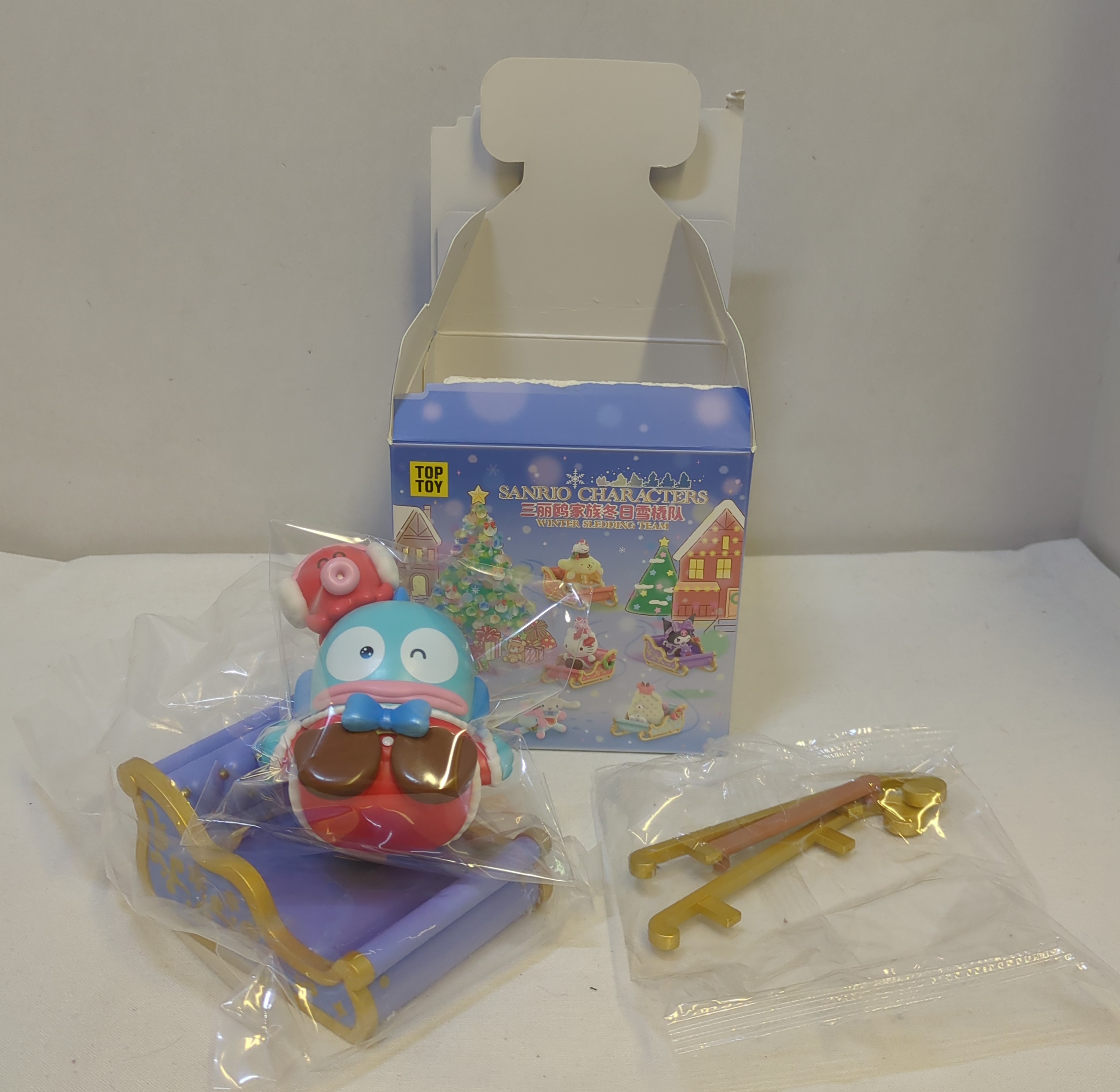 TOPTOY サンリオキャラクターズ 冬のそりチーム ハンギョドン