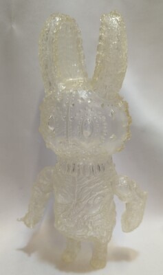 もうこやま moukoyama 鉄仮面ウサギ 中古品 アート トイ ソフビ