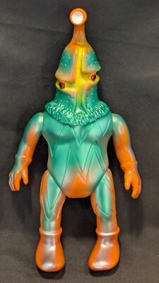 M1号 世紀の大怪獣ウルトラQ ガラモン 焼き出し版軟質verマルサン M1号／マルサン復刻ガラモン 焼き出し版 軟質Ver. 赤成型色 | 新潟の