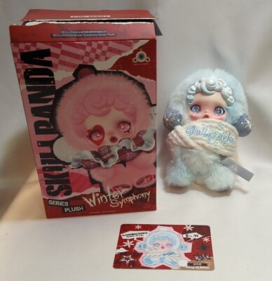POP MART Winter Symphony SKULL PANDA SERIES PLUSH Song of Snow
