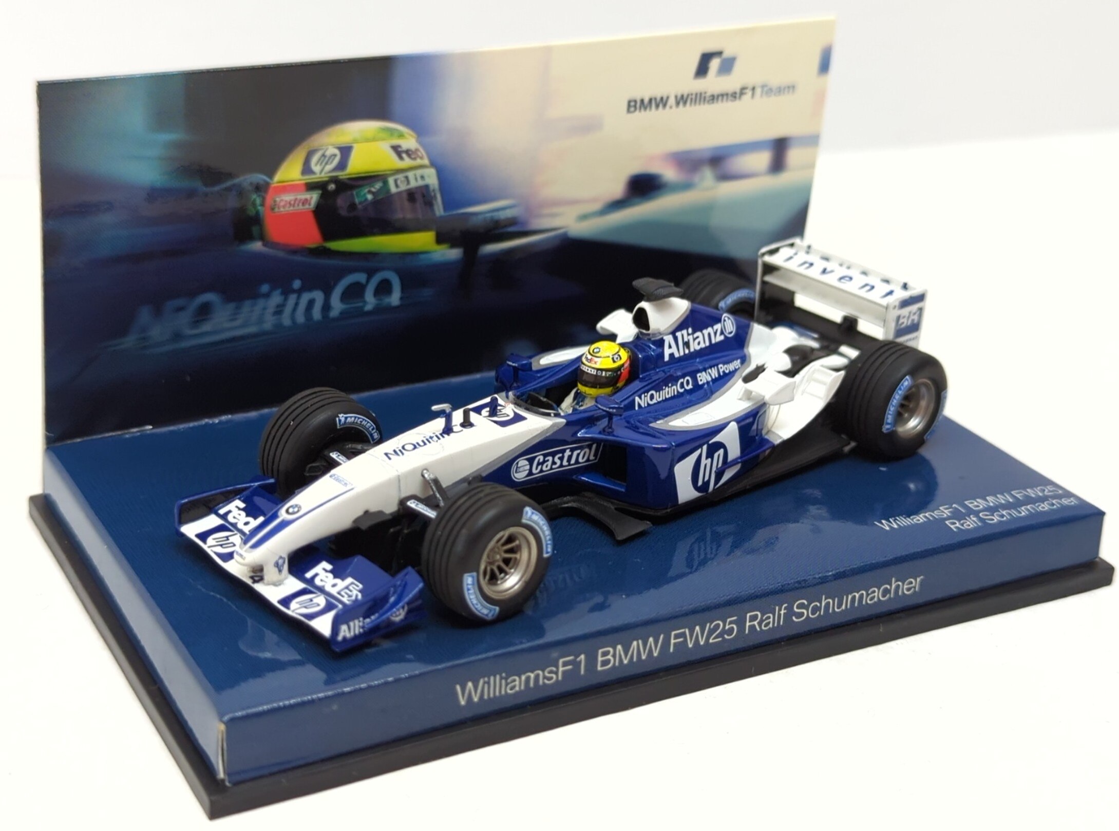Fast World Equipment 1/43 WilliamsF1 BMW FW25 Ralf Schumacher #4