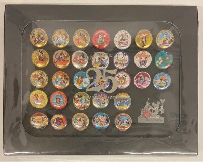東京ディズニーリゾート コレクションBOX TDR25周年 And The Dream Goes On 缶バッジ&ピンズ 25周年