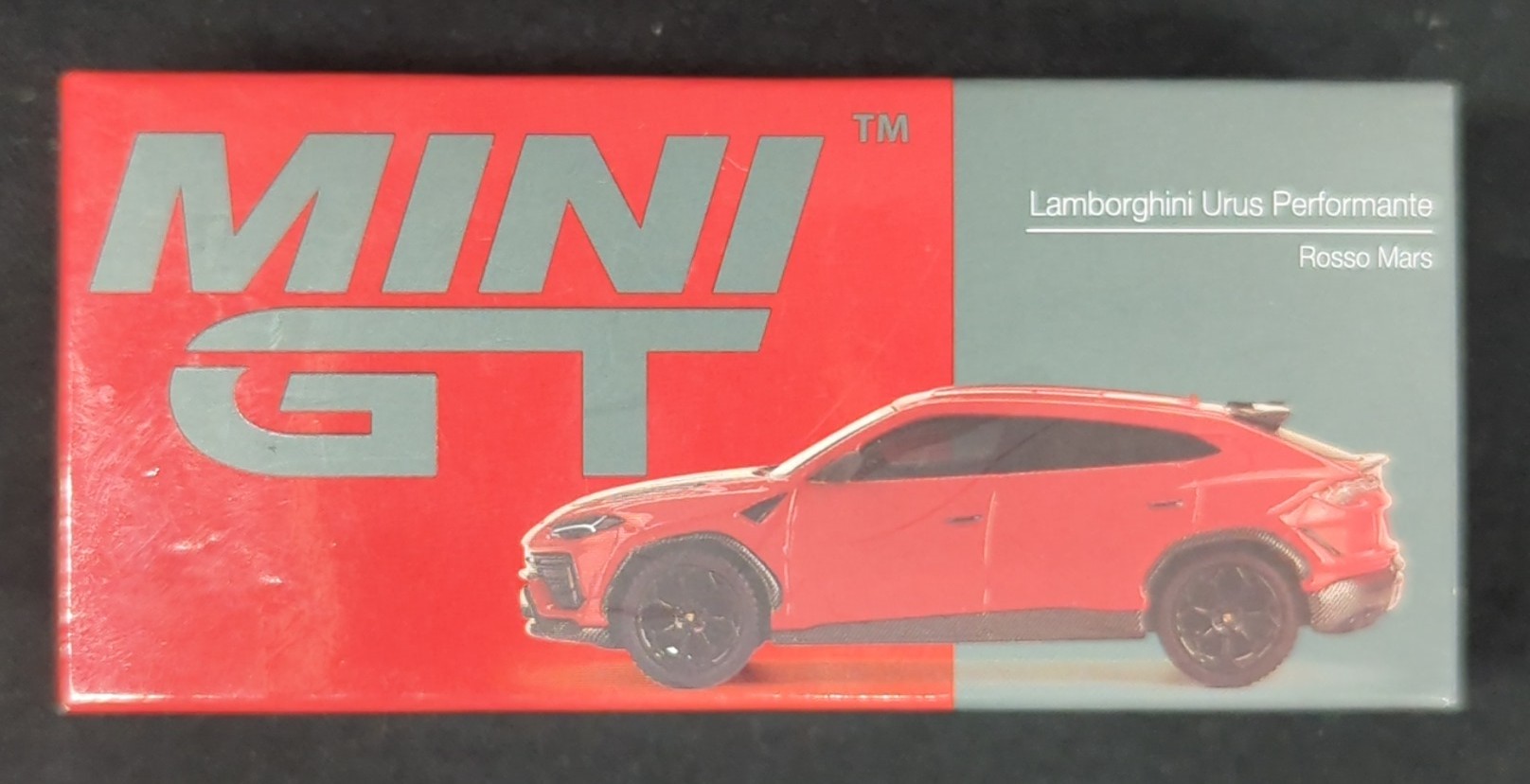 TSM 1/64 MINI GT Lamborghini Urus Performance Rossomars (left hand drive)