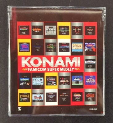 ゲームCD KONAMI FAMICOM SUPER MEDLEY