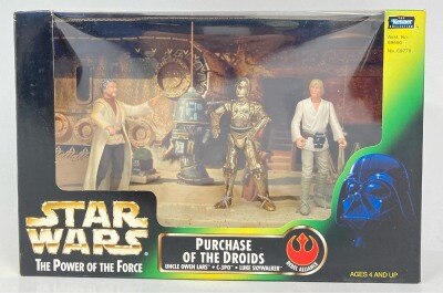 ハズブロージャパン THE KENNER COLLECTION PURCHASE OF THE DROIDS 3.5インチ