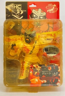 プロレスマスク ブシオ製 【ミル・マスカラス (豹柄生地x金特殊フチ