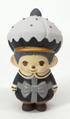 MEDICOMTOY VAGシリーズ45 Sekiguchi MONCHHICHI 黒/グレーリボン