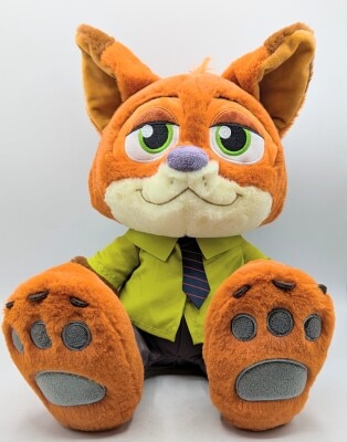 DISNEY PARKS PLUSH Big Feet Nick Wilde