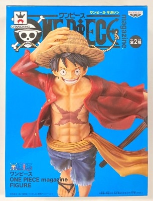 バンプレスト ONE PIECE magazine FIGURE ルフィ(通常カラー)