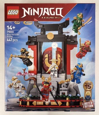 LEGO (BUILDING TOY) NINJA CHARACTER DISPLAY 71866