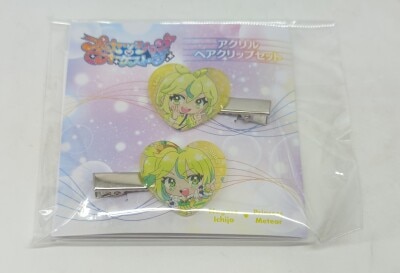 アクリルヘアクリップセット