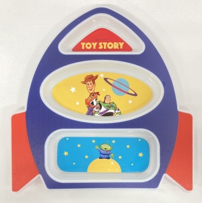 3COINS ダイカットランチプレート PIXAR SPACESHIP/トイストーリー