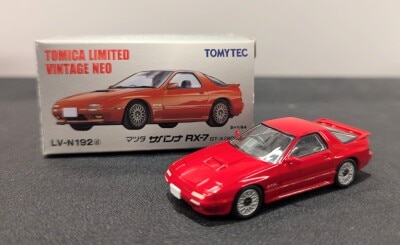 トミーテック TOMICA LIMITED VINTAGE NEO マツダ サバンナ RX-7 GT-X (90年式）(赤) LV-N192d
