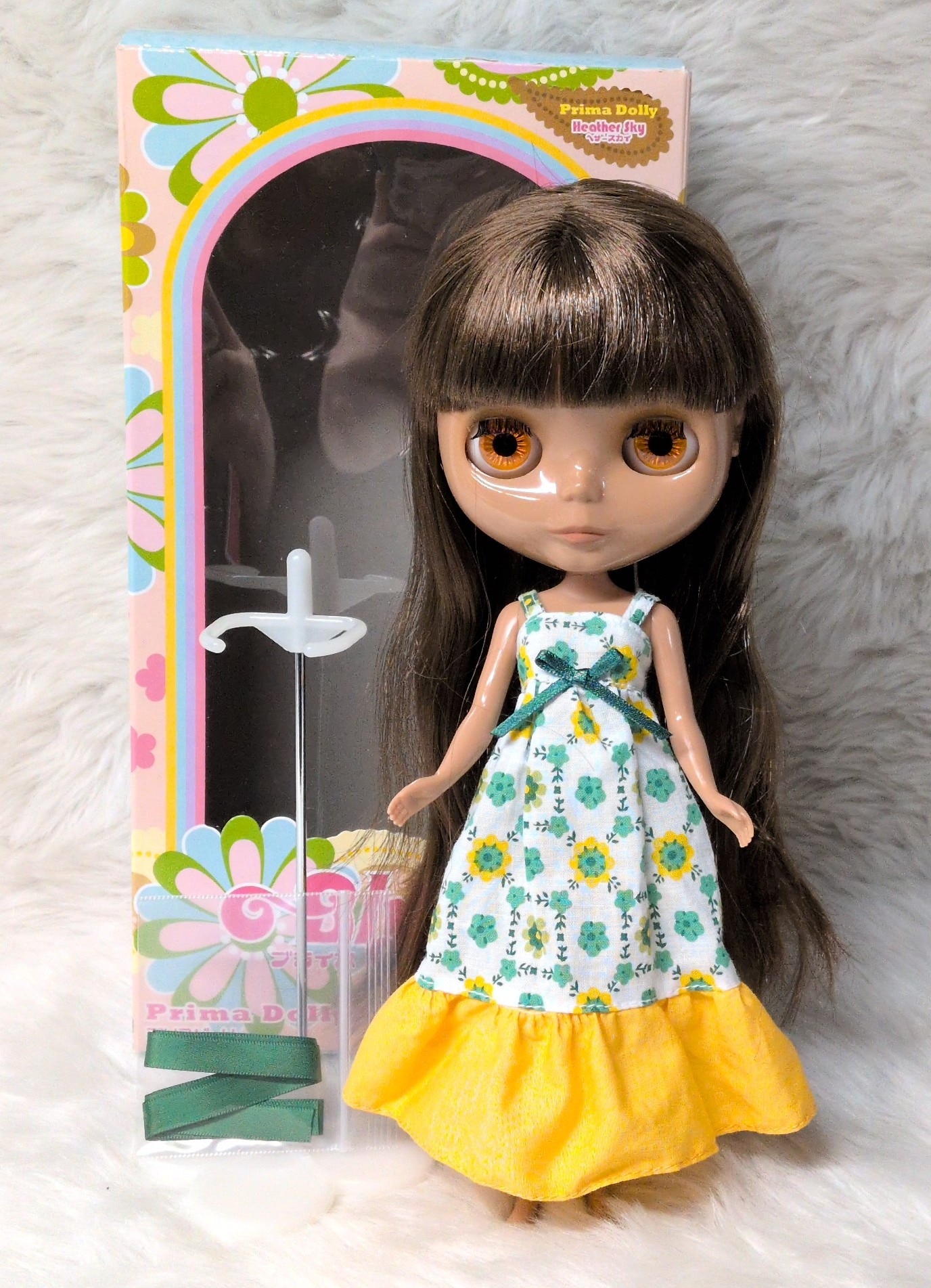 Takara Tomine Neo Blythe Prima Dolly Heather Sky