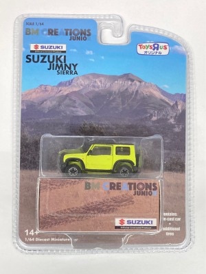 TOYSRUSオリジナル 1/64BM CREATIONS JUNIOR SUZUKI JIMNY JB74 RIGHT HAND DRIVE 64B0012