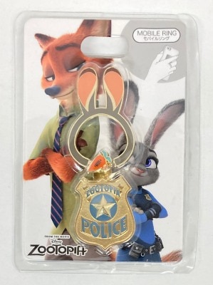 ディズニーストア モバイルリング ZOOTOPIA