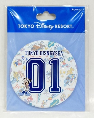 東京ディズニーリゾート カンバッジ DISNEYSEA01