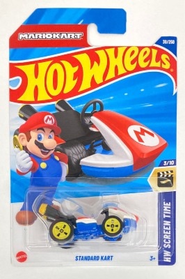 MATTEL HOTWHEELS HW SCREEN TIME 3/10 HYW83 STANDARD KART/MARIO 30/250