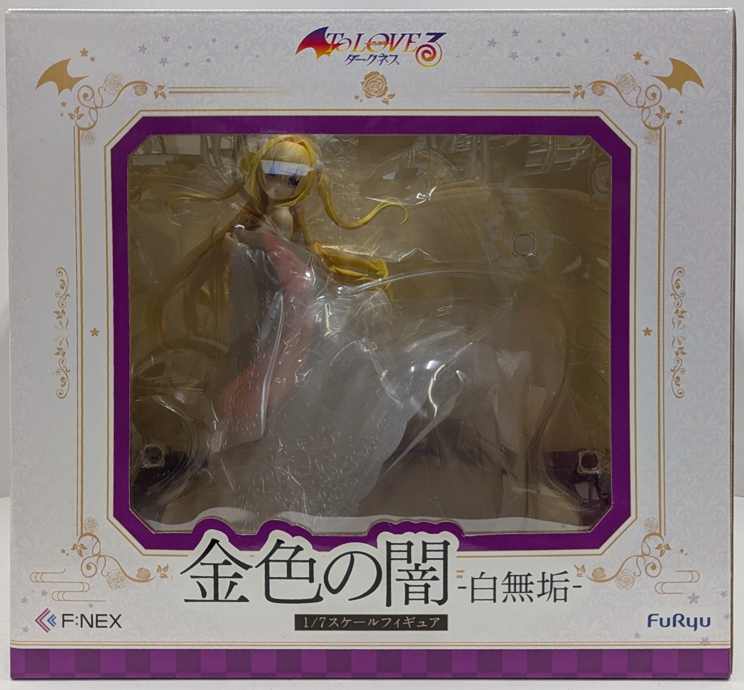 F: NEX: Fluff 1/7 Scale Figure, Gold, Dark, White, Solid