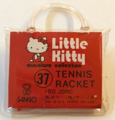 サンリオ リトルキティ 37 TENNIS RACKET 1976年