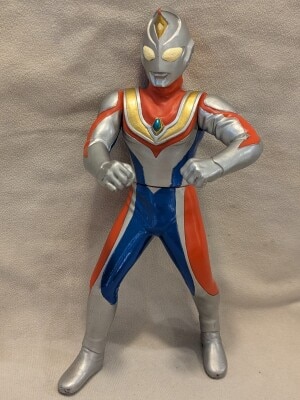 ポピー グレートザウルス ウルトラマンレオ 315mm 赤成型/シルバー塗装