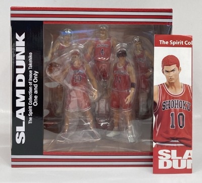 MIC The Spirit Collection One and Only SLAM DUNK SHOHOKU STARTING MEMBER SET Limited Edition