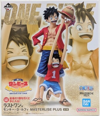 Bandai Spirits Ichiban Kuji One Piece MONKEY.D.LUFFY -Memories of Adventure and the Voyage to the Future- Last One Prize Monkey D Luffy MASTERLISE