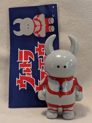 リアルヘッド　ミュータントビガロ　ミニ　ソフビ　フィギュア　オレンジ リアルヘッド ミュータントヘッド ミニ ソフビ フィギュア オレンジ