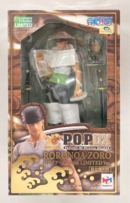 MegaHouse POP NEO DX Roronoa Zoro 10th Reproduction Version