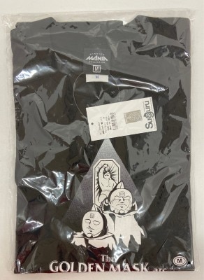 Suguru Tシャツ キン肉マン 黄金のマスク編/ブラック M
