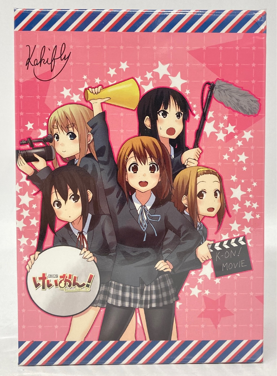 Houbunsha Manga Time KR Comics Kakifurai with BOX) K-ON! All 4 Volumes+High School+College Animate Complete Volume Set with Storage Box