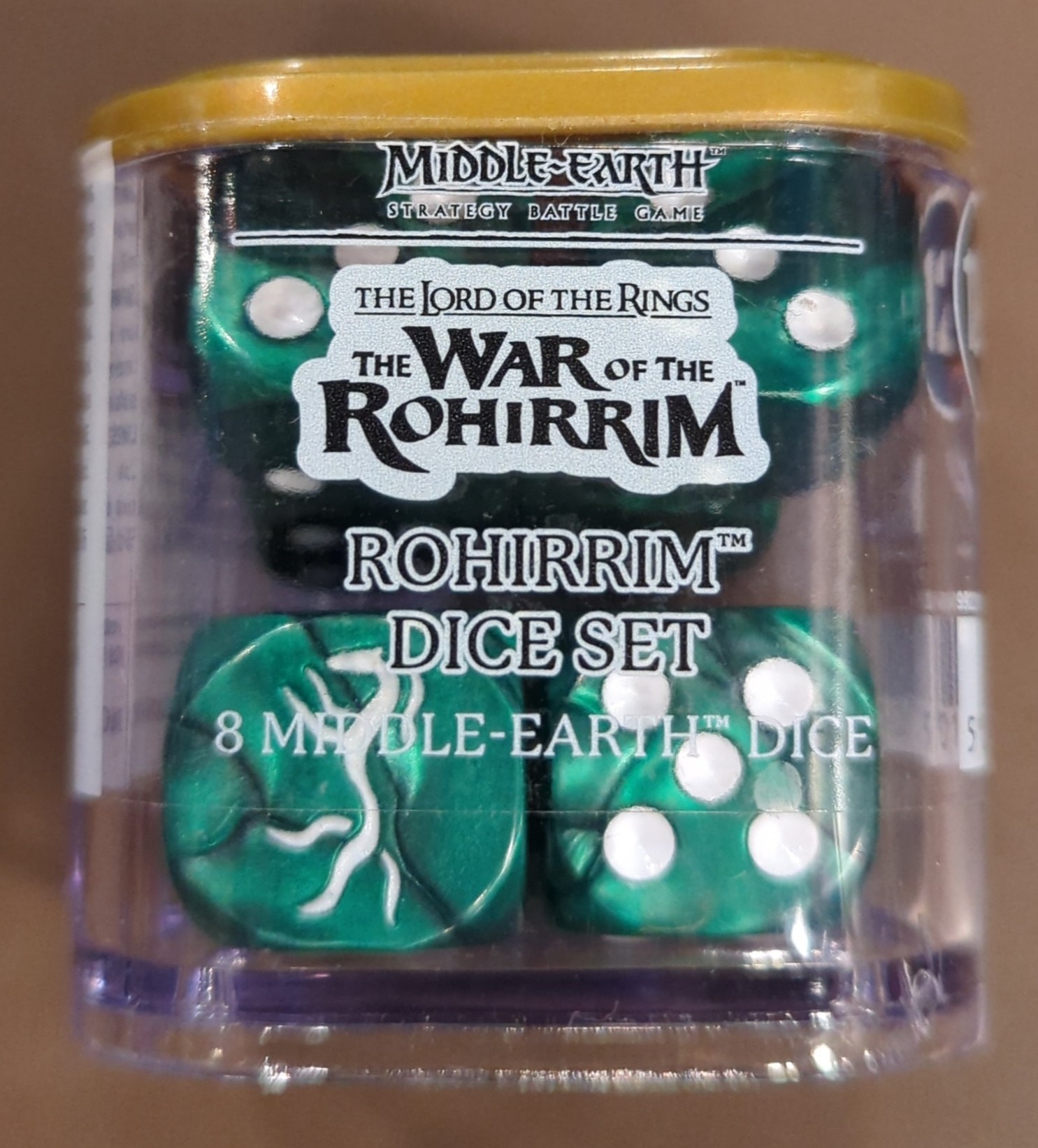 GAMES WORKSHOP MIDDLE-EARTH STRATEGY BATTLE GAME Rohirrim Dice Set