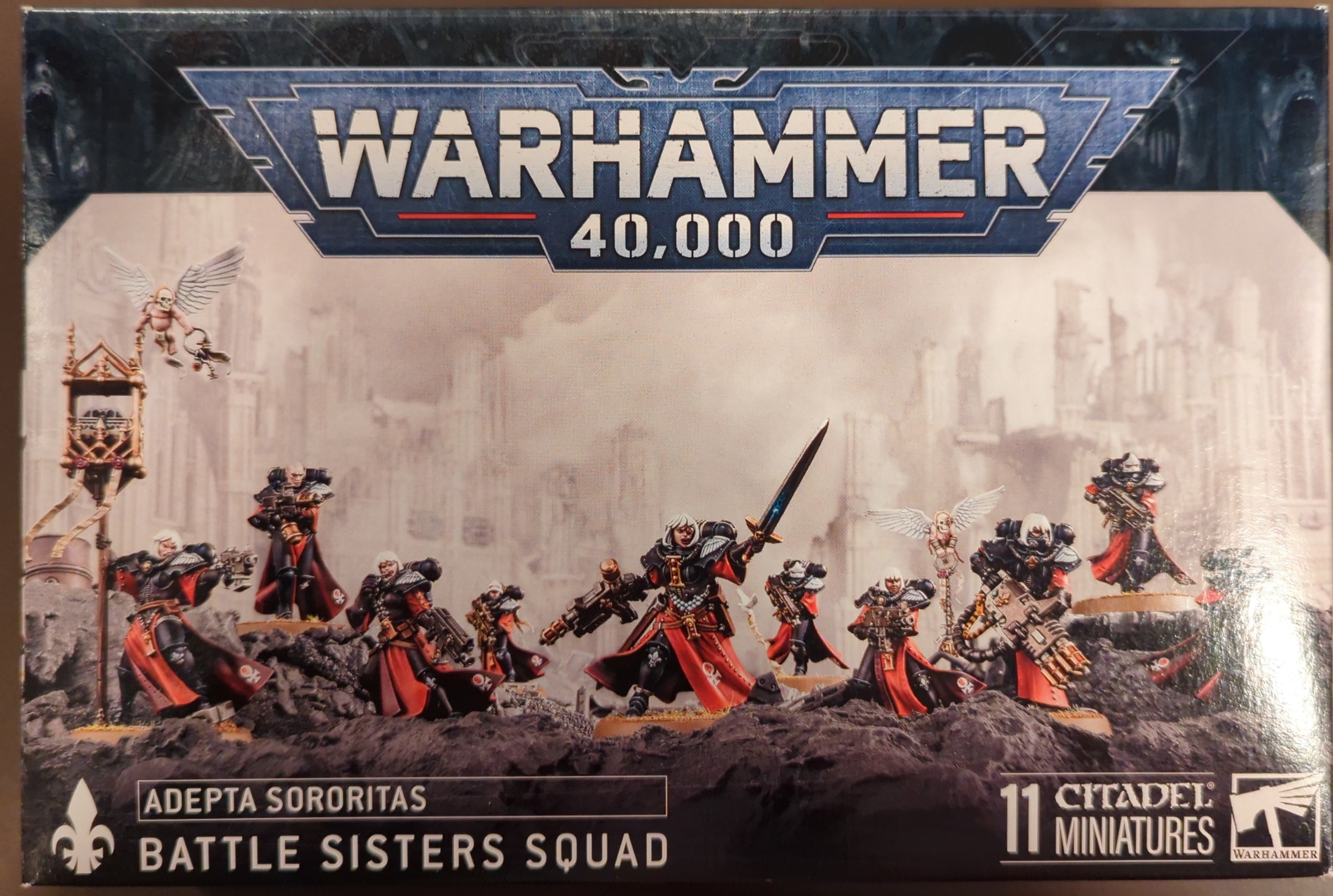 GAMESWORKSHOP WARHAMMER 40000 ADEPTA SORORITAS BATTLE SISTERS SQUAD