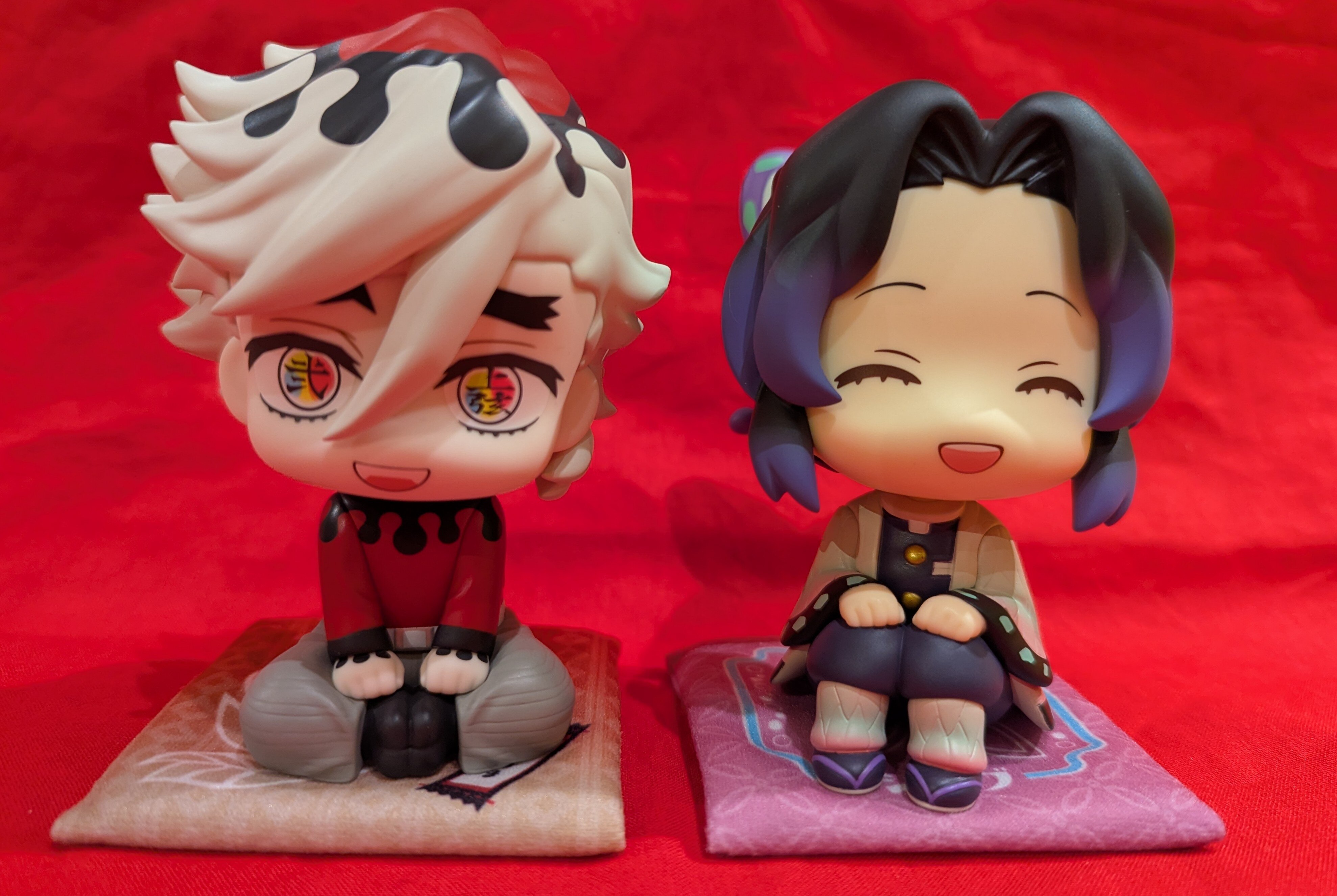 MegaHouse Look Up Demon Slayer: Kimetsu no Yaiba: Kimetsu no Yaiba Shinobu Kocho Ver. & Doma Limited Edition with Cushion