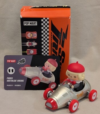 POPMART POP CAR SUPER TRACK SERIES PUCKY/NOSTALGIC RACING