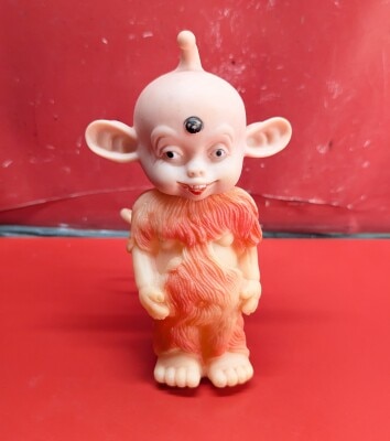 無版権 ミニサイズソフビ よい子のおもちゃ 透明怪獣シリーズ 【仮面