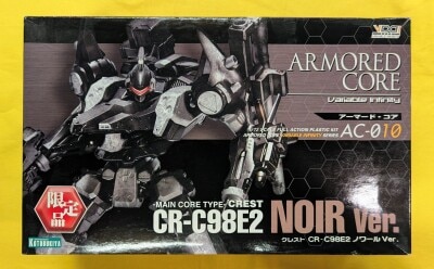 コトブキヤ アーマード・コア V.I.シリーズ クレストCR-C98E2 ノワールver 1/72