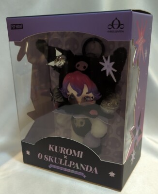 POPMART×SKULLPANDA KUROMI×θSKULLPANDA