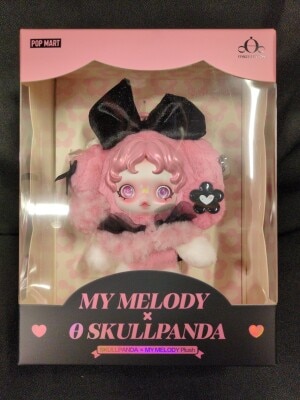 POPMART×SKULLPANDA MYMERODY×θSKULLPANDA