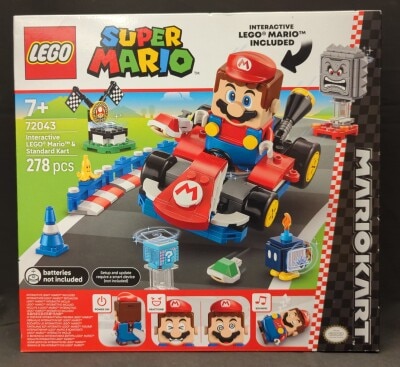 LEGO (BUILDING TOY) INTERACTIVE LEGO MARIO & STANDARD KART 72043