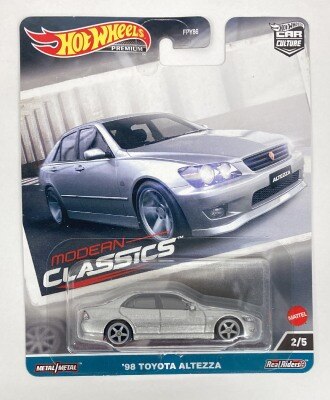 MATTEL HOTWHEELS MODERN CLASSICS HKC66 '98 TOYOTA ALTEZZA 2/5