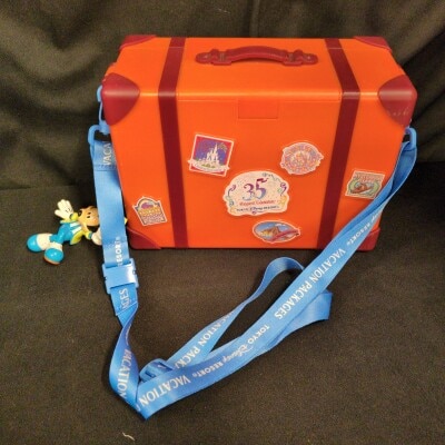 東京ディズニーシー ポップコーンバケット VACATION PACKAGES トランク型 2017