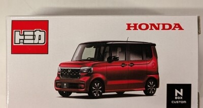 タカラトミー/ホンダコムテック トミカ/ベトナム製 Honda N BOX CUSTOM/レッド