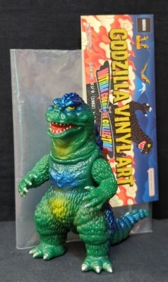 プレックス GODZILLA VINYL ART ピコピコ GVA-MC ゴジラ(1962) レトログリーン